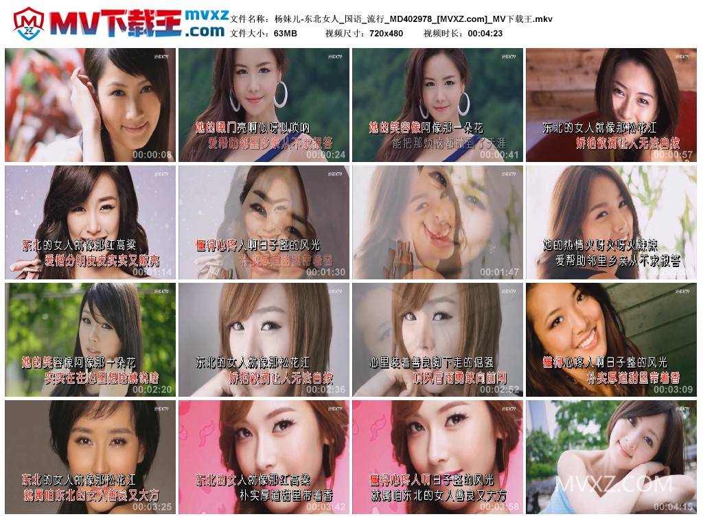 杨妹儿-东北女人_国语_流行_MD402978